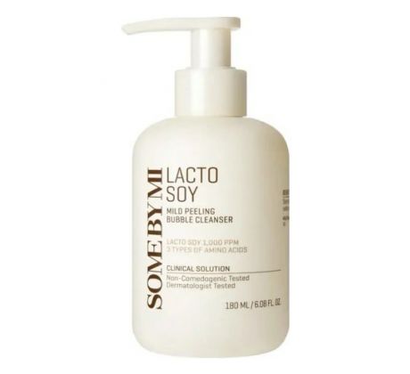 SOME BY MI - Lacto Soy Mild Peeling Bubble Cleanser 180 ml