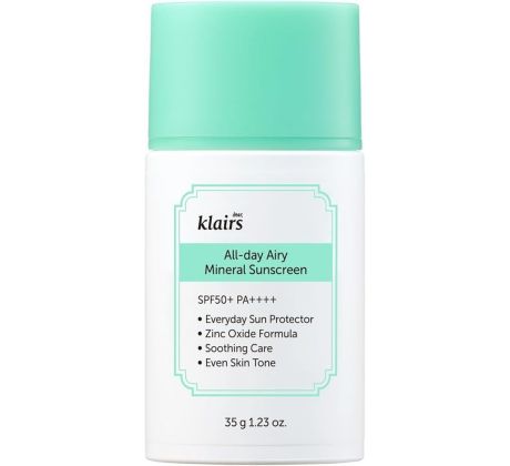 Dear Klairs - All-day Airy Mineral Sunscreen TESTER