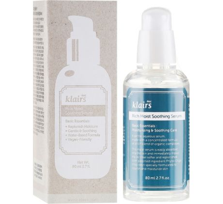 Dear Klairs - Rich Moist Sooting Serum 80ml