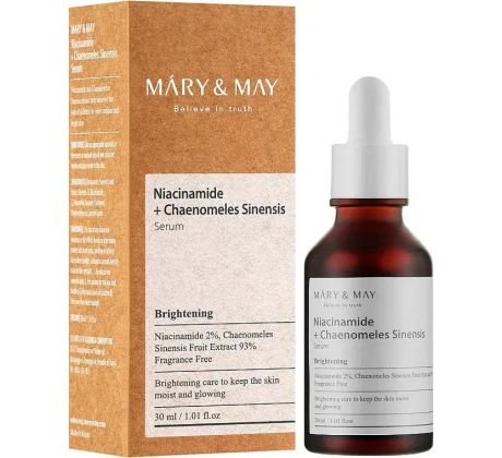 Mary & May Niacinamide+ Chaenomeles Sinensis 30ml