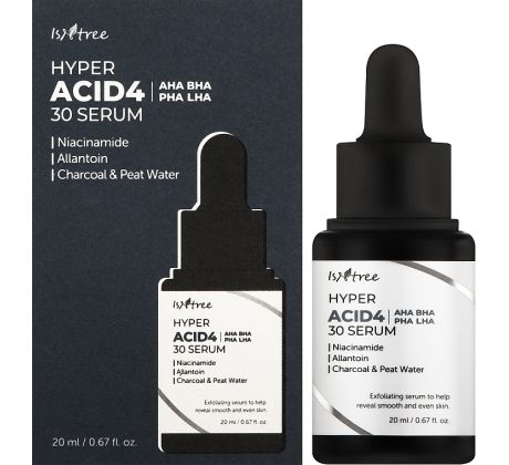 ISNTREE Hyper Acid AHA BHA PHA LHA 30 Serum 20 ml