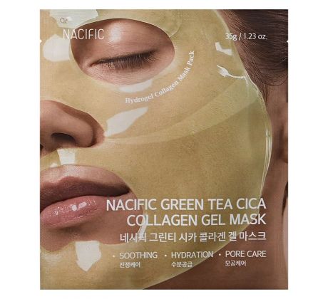 NACIFIC - Green Tea Cica Collagen Gel Mask 35g